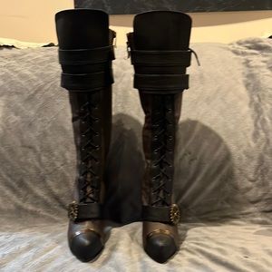 Steampunk boots size 7. 3” heel with 1” platform
